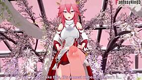 I’m totally hooked on Yae Miko sucking in this POV Genshin Impact fantasy!