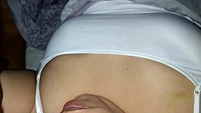 Stepmom Seduces with Intense Bedroom Massage.