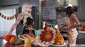 Milf Armani Black Has a Great Thanksgiving Fuck Session