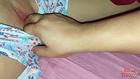 Step Sister Teaches Me Watching TV!