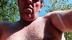 Gay Man Masturbates Alone And Pisses On Himself.