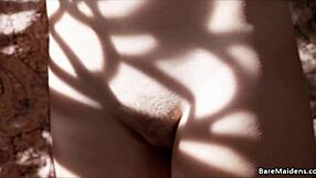 Alyce Anderson touches herself passionately.