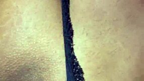 ebony slut fucks outdoors at 2 am