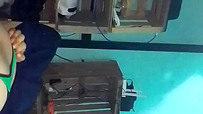 latina couple does doggystyle