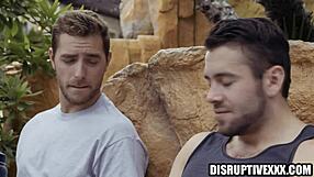 creepy guy orders a male prostitute for a session