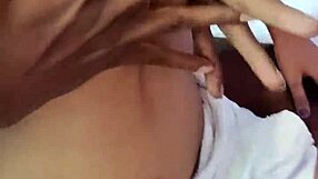 Beautiful cute Indian girl seduces horny friend in homemade video