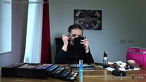 Wendy Moon Fixes Her Makeup After Wild Night Backstage