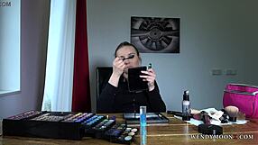 Wendy Moon Fixes Her Makeup After Wild Night Backstage