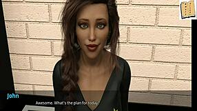 Is Zoe Such A Tease In College Anime? Big Tits Erotic