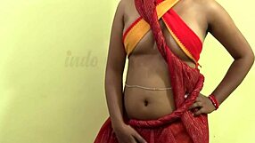 i wore a retro saree for the fashion show, but it was just for fun