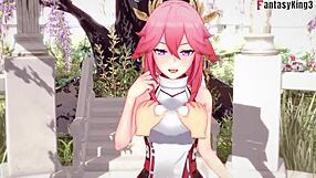 I’m totally hooked on Yae Miko sucking in this POV Genshin Impact fantasy!