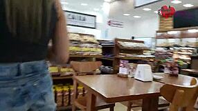 Cristina Almeida receives a Christmas gift in the parking lot