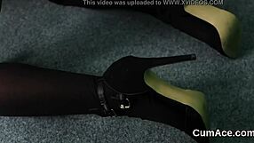 Feisty sex kitten receives intense facial cumshot and gulps it all