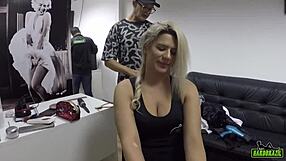 Is Katharine Madrid Teasing Her Big Bambu Behind The Scenes With Those Huge Tits And Latina Ass?
