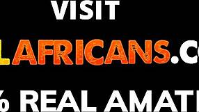 African Couple Fucks Hard In Doggystyle And Cowgirl