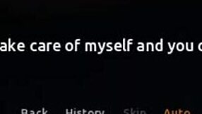 Blonde Milf Sucks Big Cock in Game Walkthrough