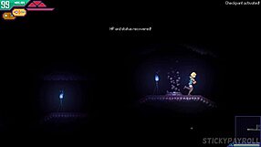 Playing Crisis Point Extinction hentai game part 4