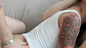 Asian Babe Dana Vespoli Chats With Two White Guys In A Threesome