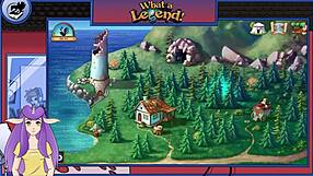 brunette with big tits gets monster cock in group hentai