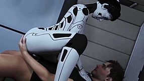 大奶AI性爱机器人女孩被颜操、肛钻、内射猛干