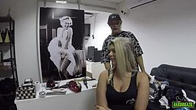 Is Katharine Madrid Teasing Her Big Bambu Behind The Scenes With Those Huge Tits And Latina Ass?