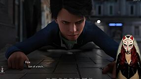 Gamer Girl in Latex Playing Porn Game