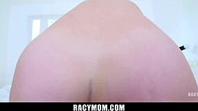 Horny Stepmom Sucks Stepson's Hard Cock On Bathroom Floor POV