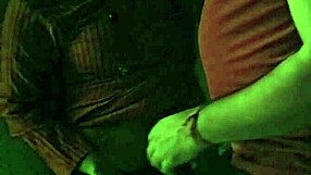 I brought my girlfriend to the ranch at night for a private moment