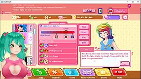 is this cute anime girl playing crush crush uncensored?