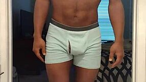 workout 3 featuring a skinny brunette in stockings