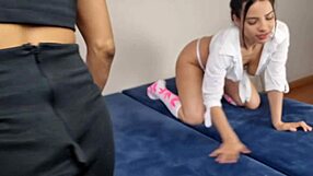 Brazilian Milf Prostitute Bends Over For Doggystyle Oral And Cock Sex With Black Partner