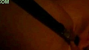 Intense toying leads to huge squirting and cum on boobs