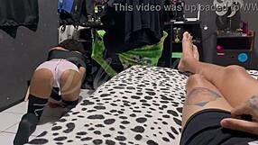 My maid wanted fun during service.