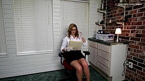 Milf Experiences Blue Balls During Penis Exam