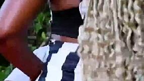 Black woman says, 'Watch us fuck doggystyle, real couple style'