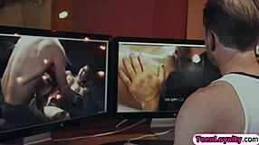 Jenna Reid, The Geek Babe, Rides A Big Dick Deep.