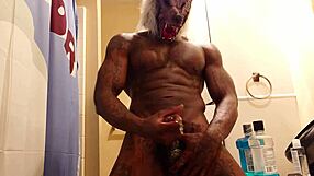 Big black hairy dick worship hallelujah johnson pillow talk. Brunette worships monster cock in solo scene.