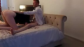 Quick bareback session with a hot British amateur slut