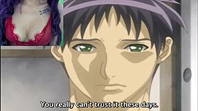 una milf coje por necesidad, pero damn she loves it... hentai yama to hime ep 1