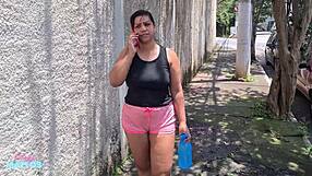 Bent over, I fucked my slave's ass until he came in my mouth!