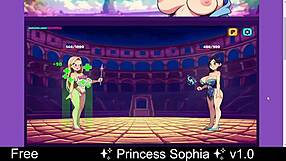 Princess Sophia in Erotic Anime Dating