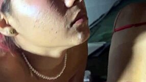 latinas teen 18+ swallowing squirt milk in intriguing scene