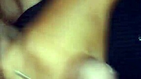 Girlfriend gives handjob to friend leading to cumshot