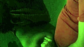 I brought my girlfriend to the ranch at night for a private moment