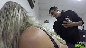 Is Katharine Madrid Teasing Her Big Bambu Behind The Scenes With Those Huge Tits And Latina Ass?