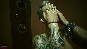 Hey, did you see the Cyberpunk 2077 shower scenes in patch 2.1?