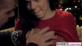 damn, chad rockwell and leanna sweet in a wild christmas surprise with nekane!