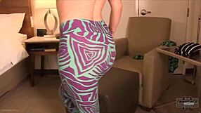 Brunette Sinn Sage says, 'I love showing my fans how big these tits are.'