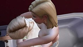 Trial Ends in Fuck in the Bath with Monster Alien