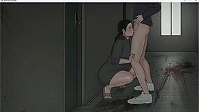 Hentai Game Tenants of the Dead Intense Action Scenes